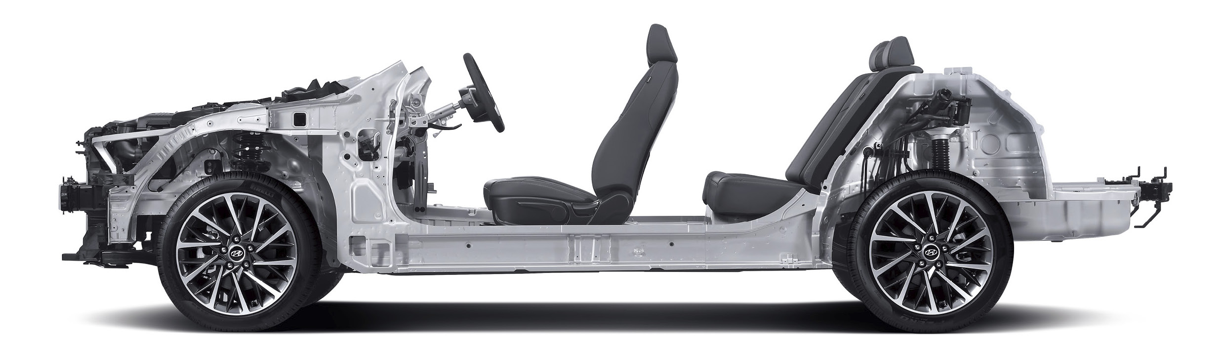 현대자동차그룹의 3세대 플랫폼 전개도의 모습