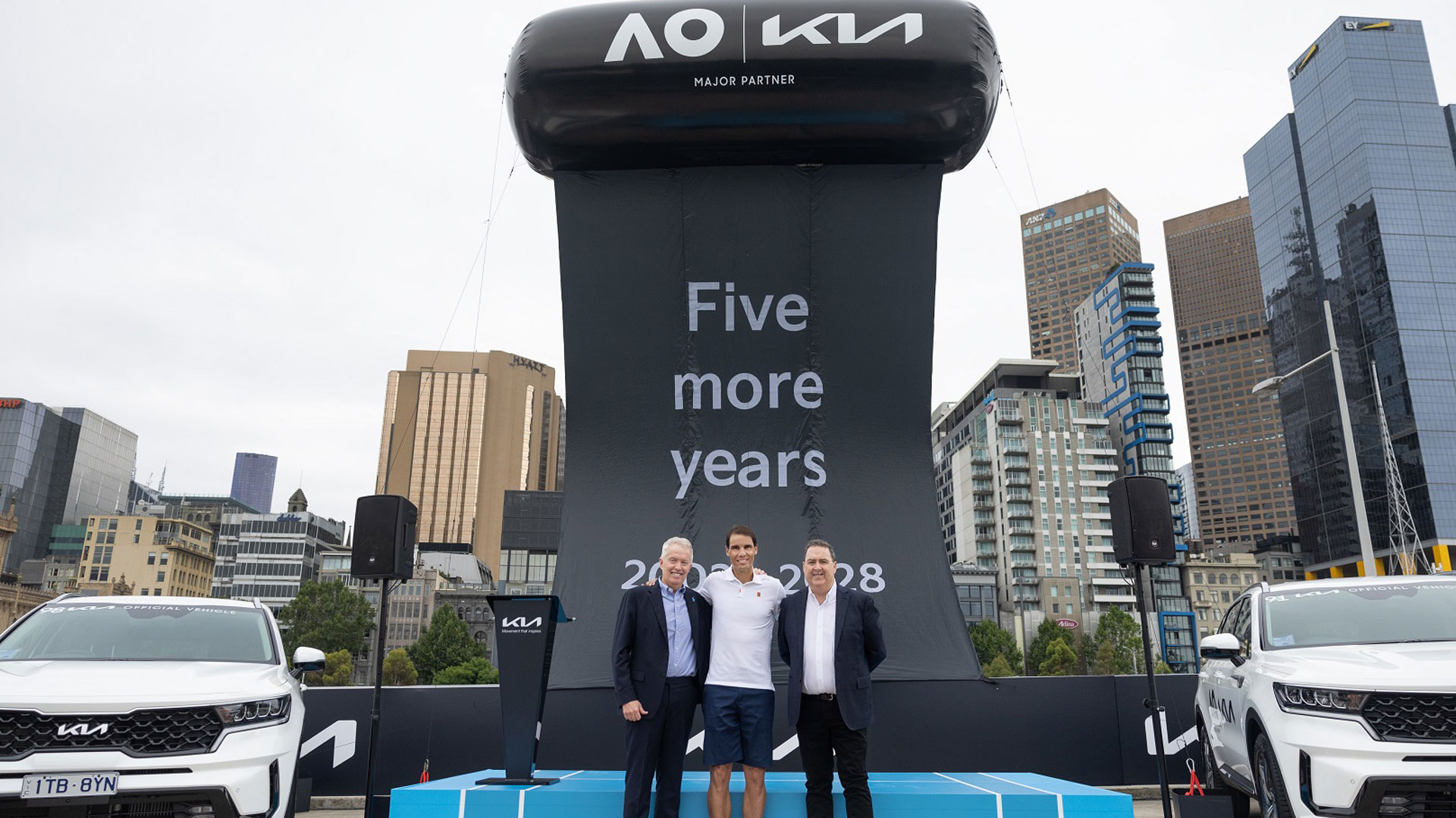 Kia extends Australian Open partnership to 2028