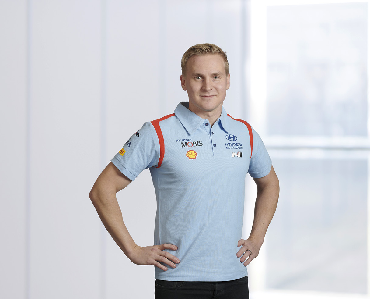 현대 월드랠리팀에 새로 합류한 에사페카 라피