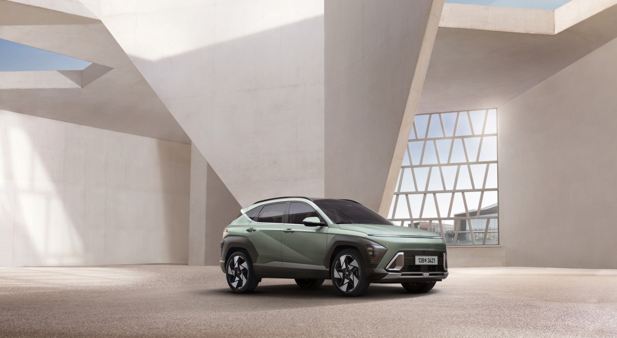 디 올 뉴 코나 내연기관 모델 전측면부