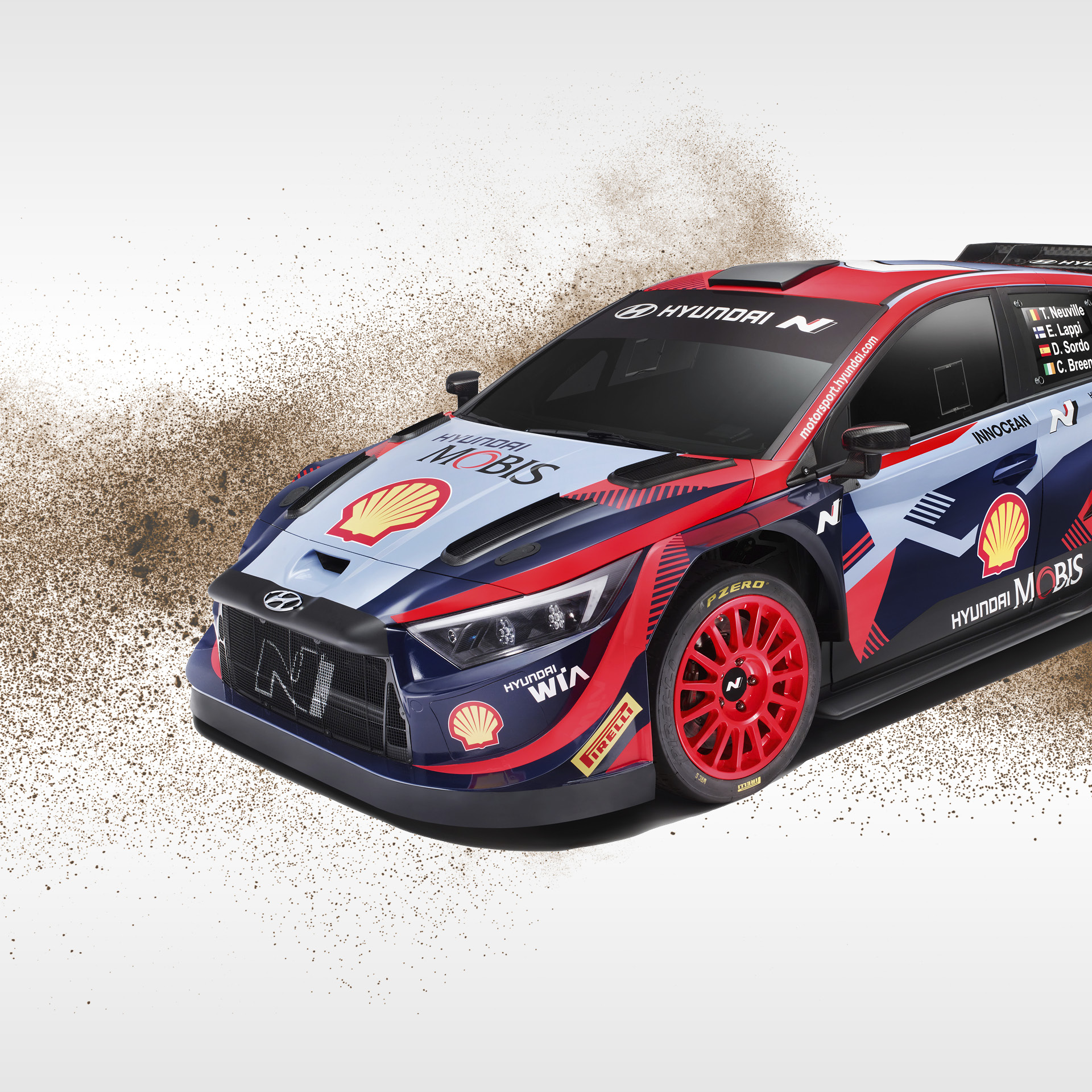 i 20 N Rally Car for the WRC 2023