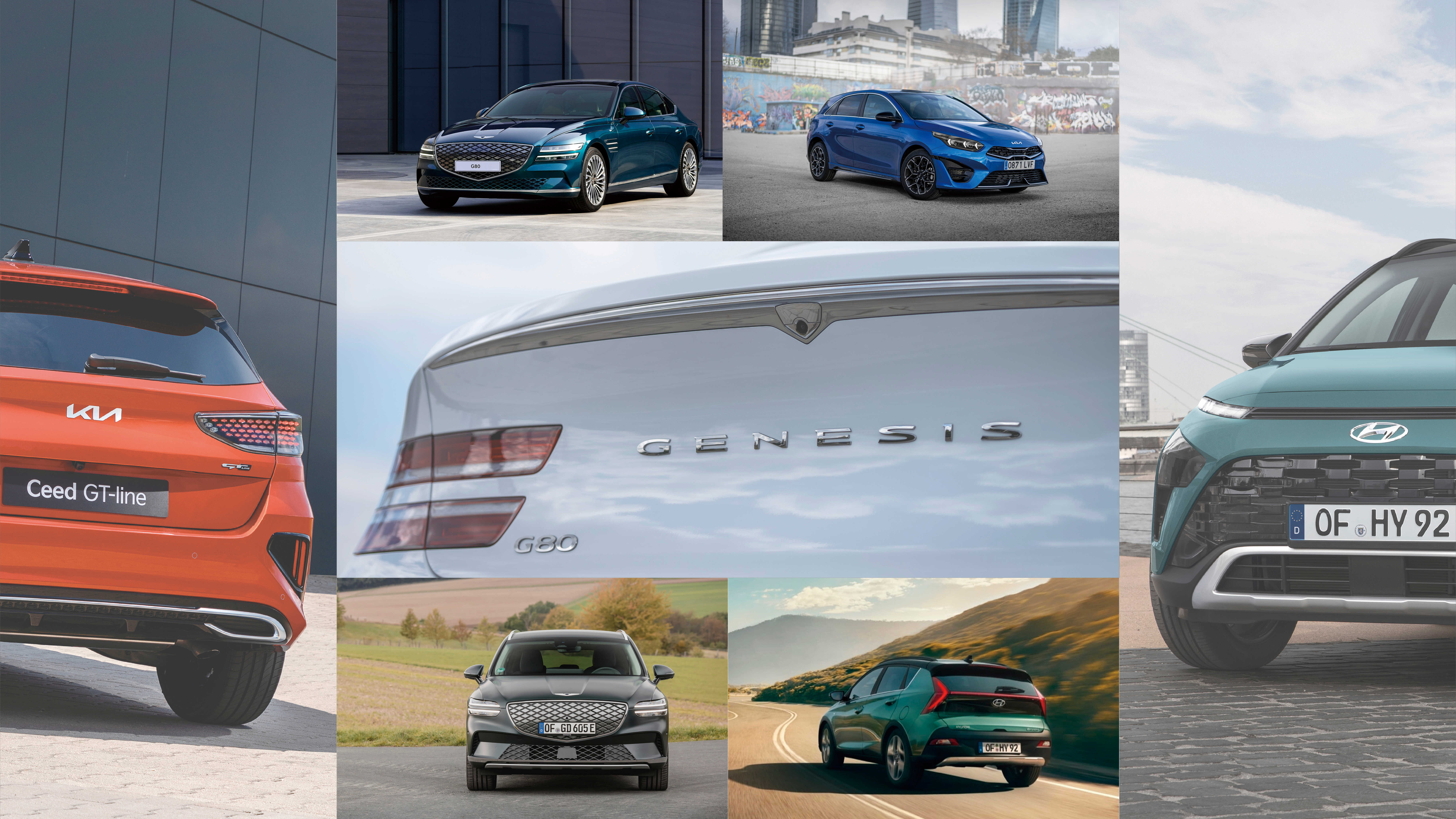 현대차그룹 자동차 모자이크판형 사진