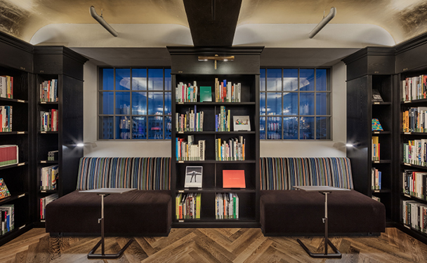 아트 라이브러리 실내 공간 모습