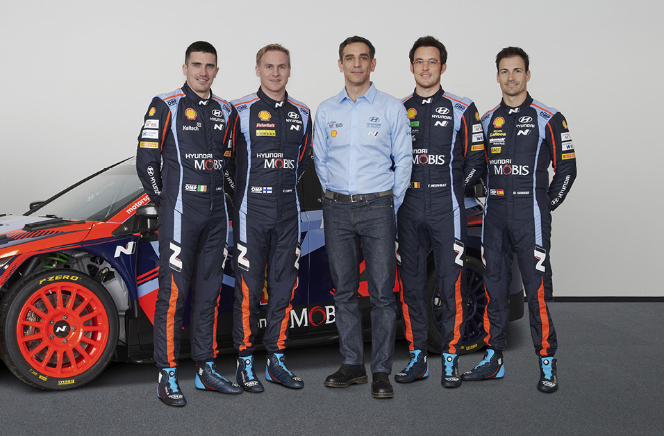 Managers and drivers who joined Hyundai Motorsport from the 2023 season