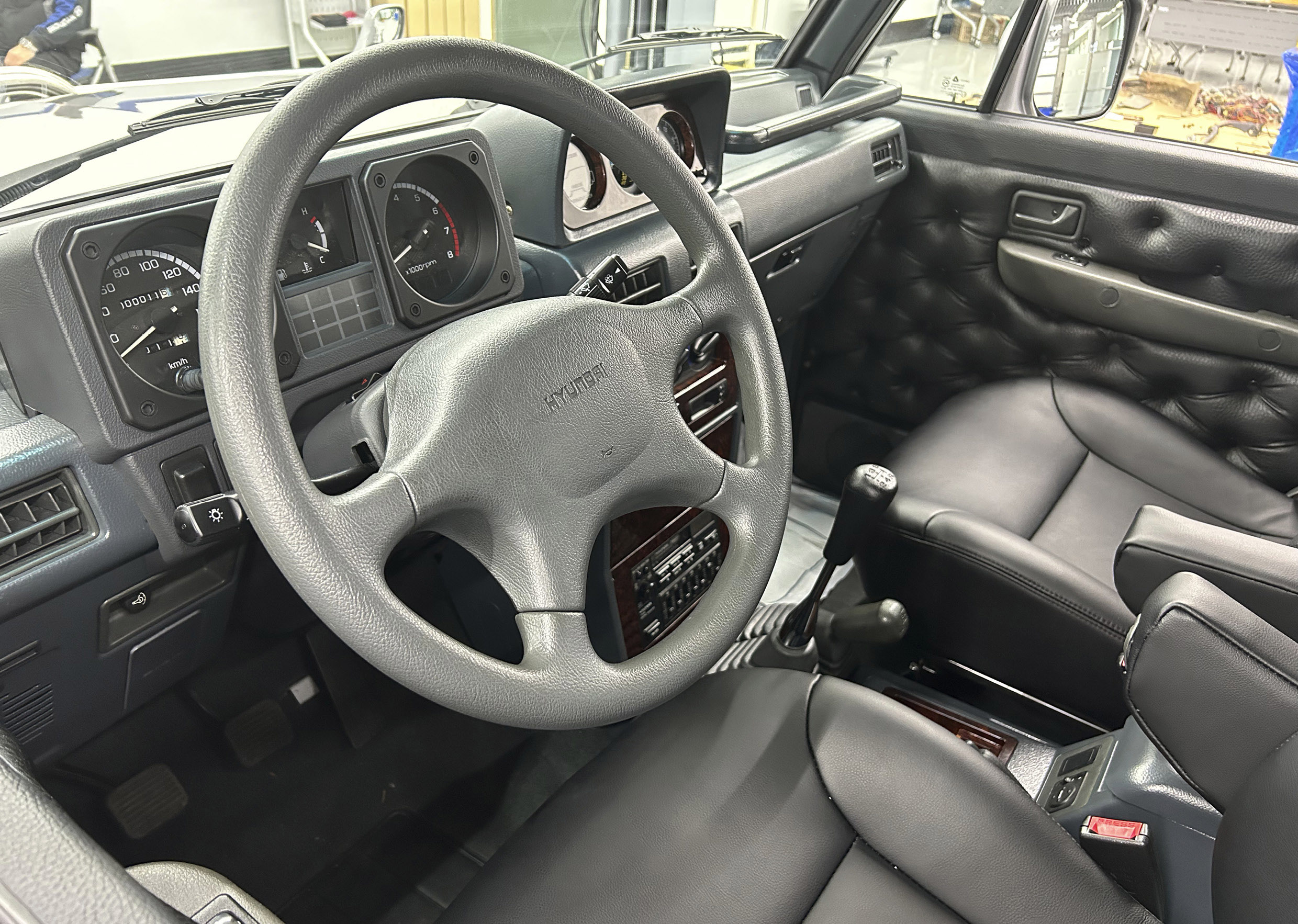 Galloper's interior restored like a new car