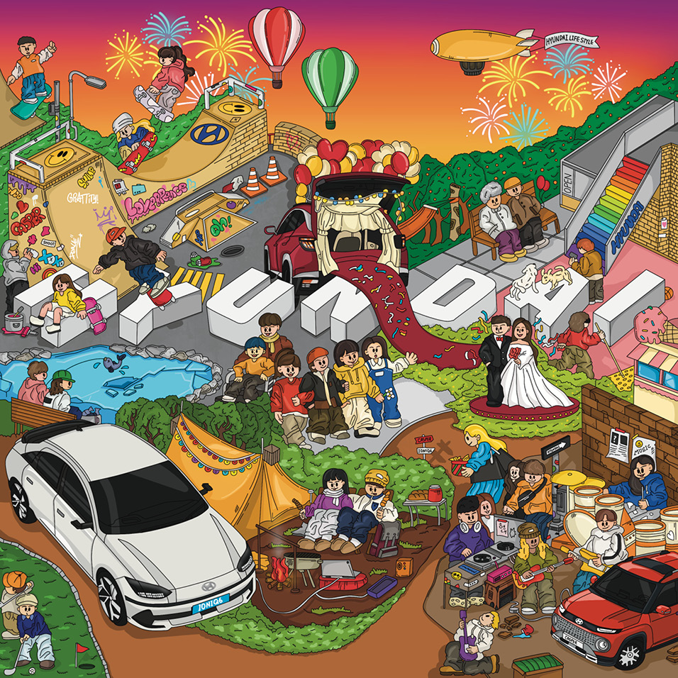 Hwang Seok-min’s work “Our Precious Daily Life” won the Bronze Prize