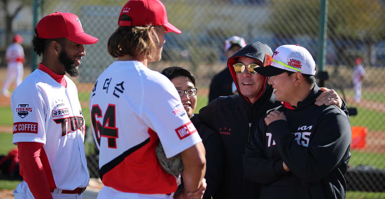 기아 타이거즈 메디나와 앤더슨 선수
