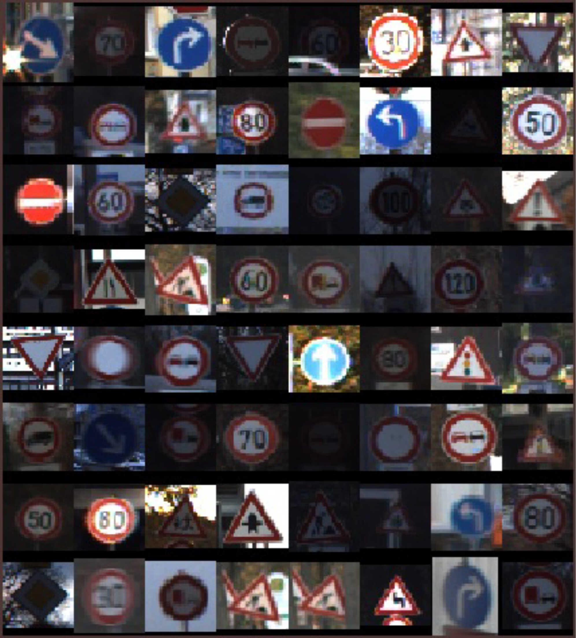 독일의 교통표지판