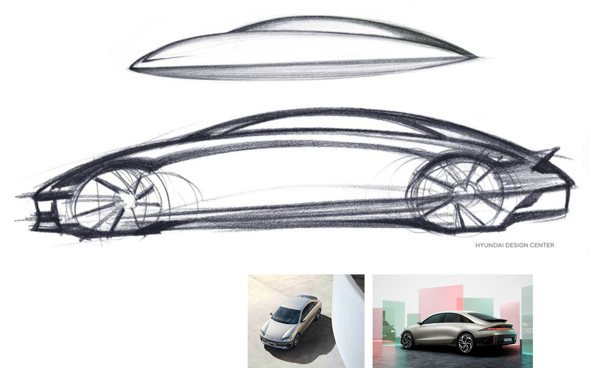 아이오닉 6 외장 디자인