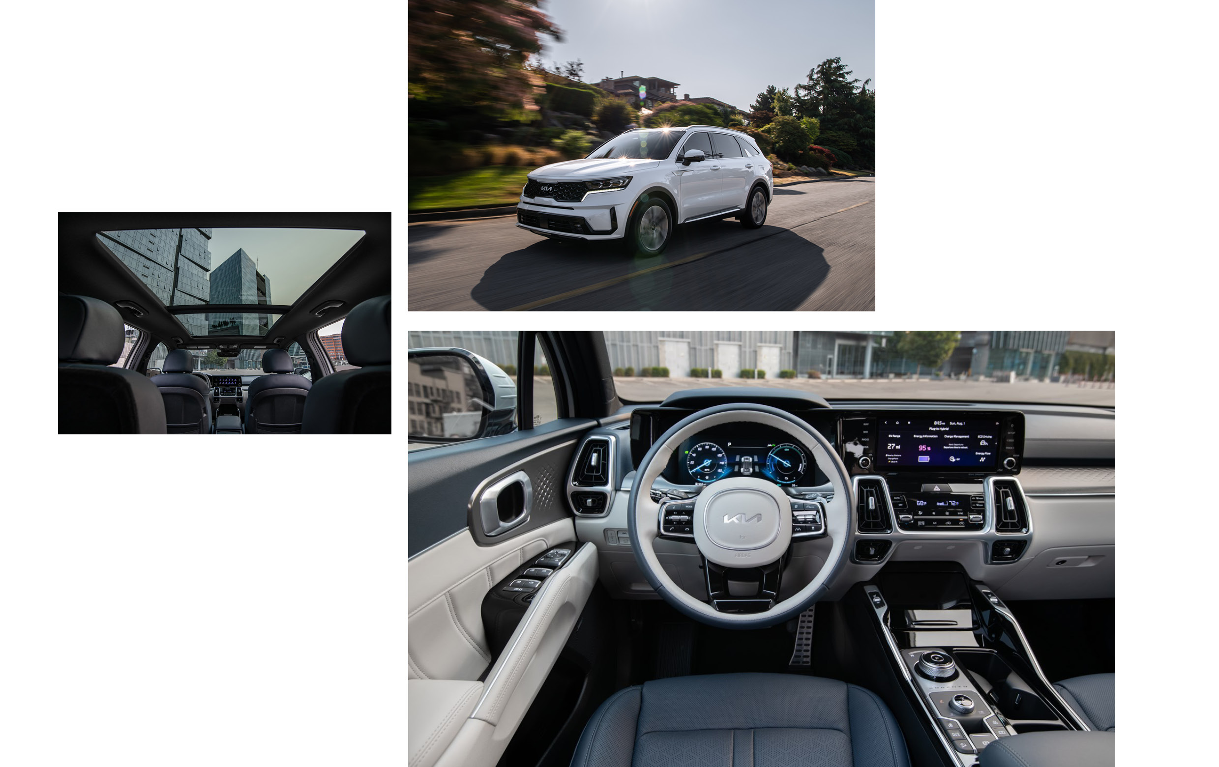 기아 리오의 주행 모습