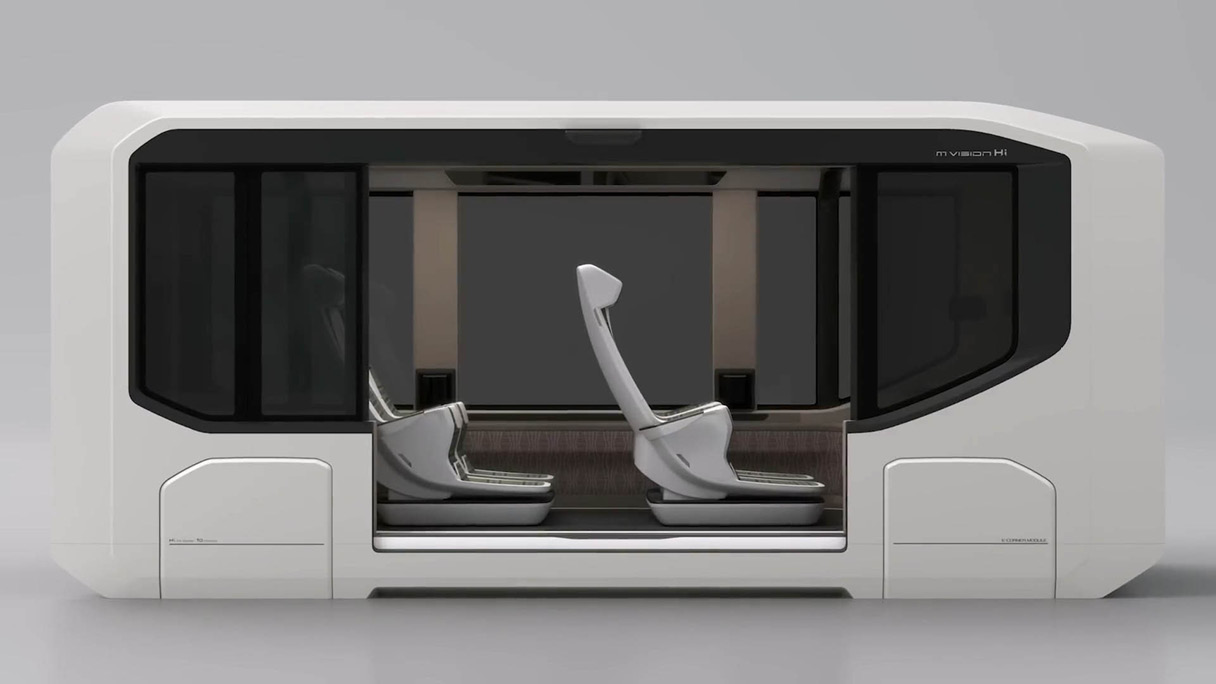 Interior from the side of M.Vision HI