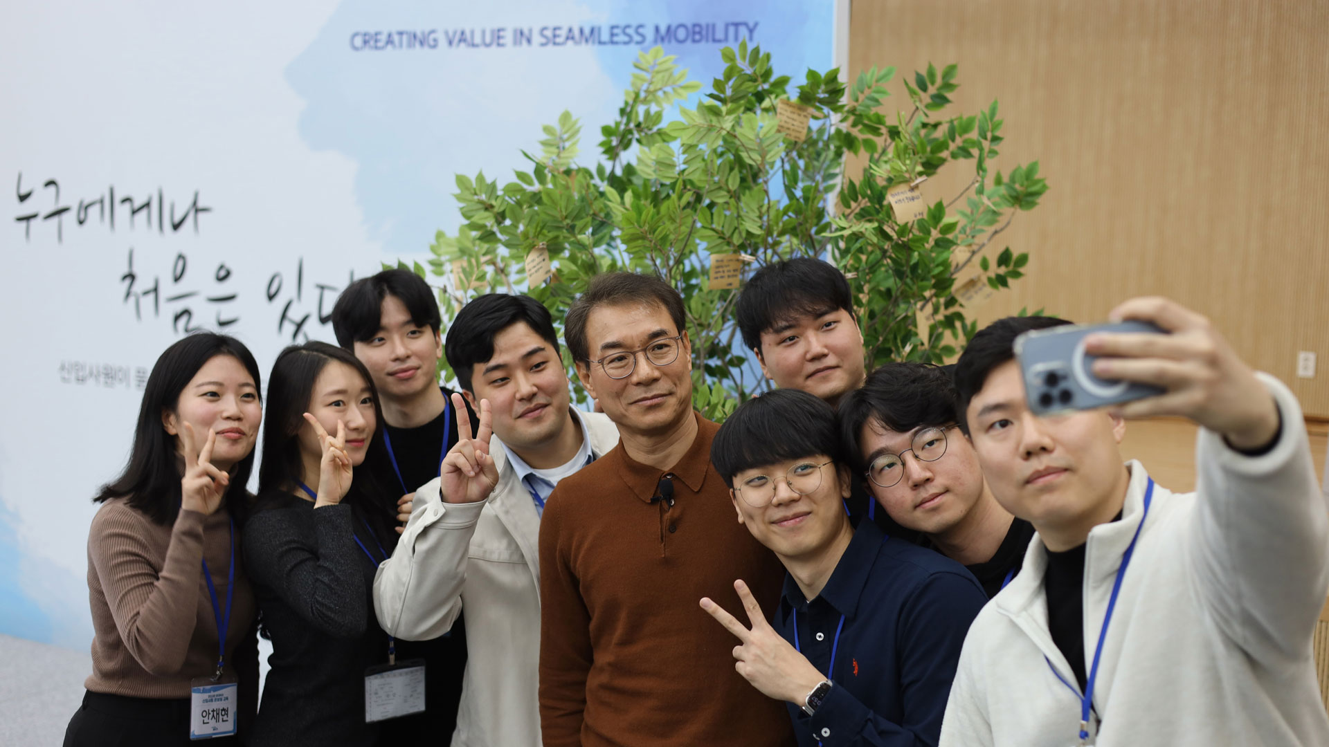 현대위아 정재욱 사장, 신입사원과 소통 나서