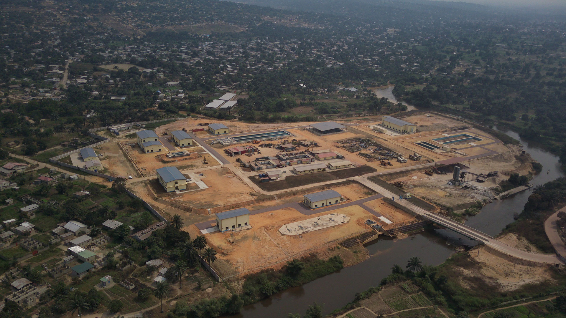 현대엔지니어링, DR콩고 ‘렘바임부 정수장’ 준공식 개최