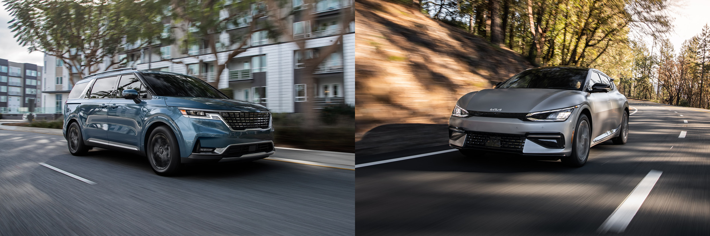 기아 카니발과 EV6