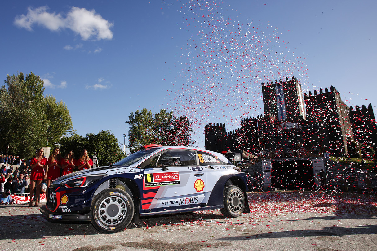 I20 wrc 랠리카의 모습