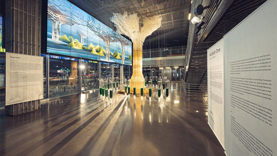 현대자동차, ‘현대 모터스튜디오 서울’서 탄소중립 시대의 미래 도시 표현한 전시 선보인다-main