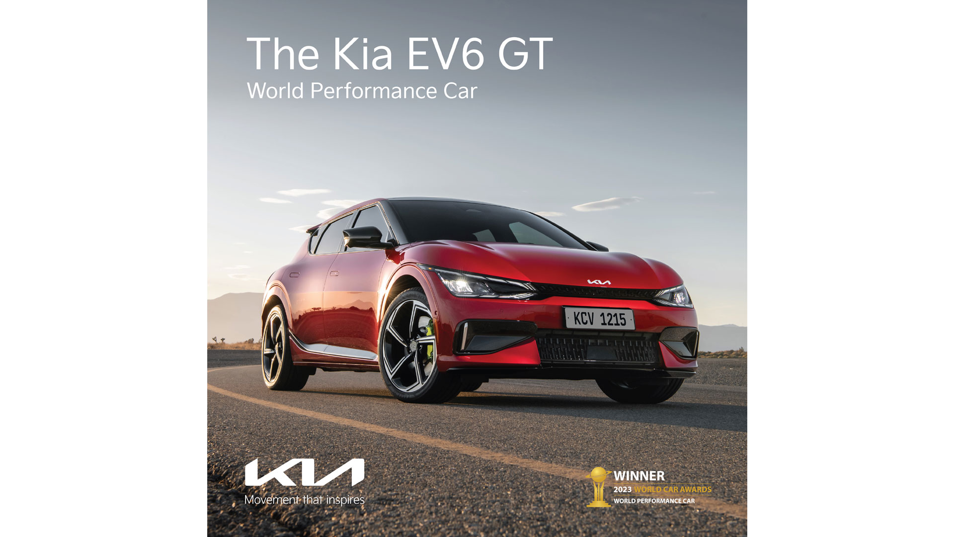 Kia EV6 GT crowned 2023 World Performance Car