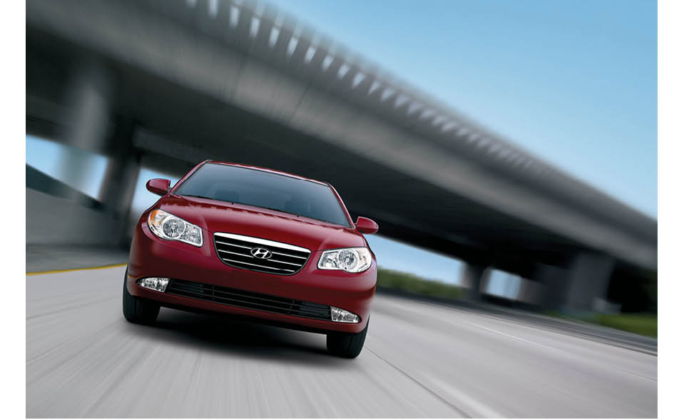 4세대 아반떼의 모습