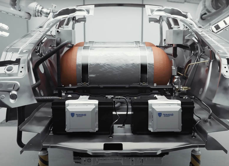 비전 FK에 탑재된 수소연료전지 시스템