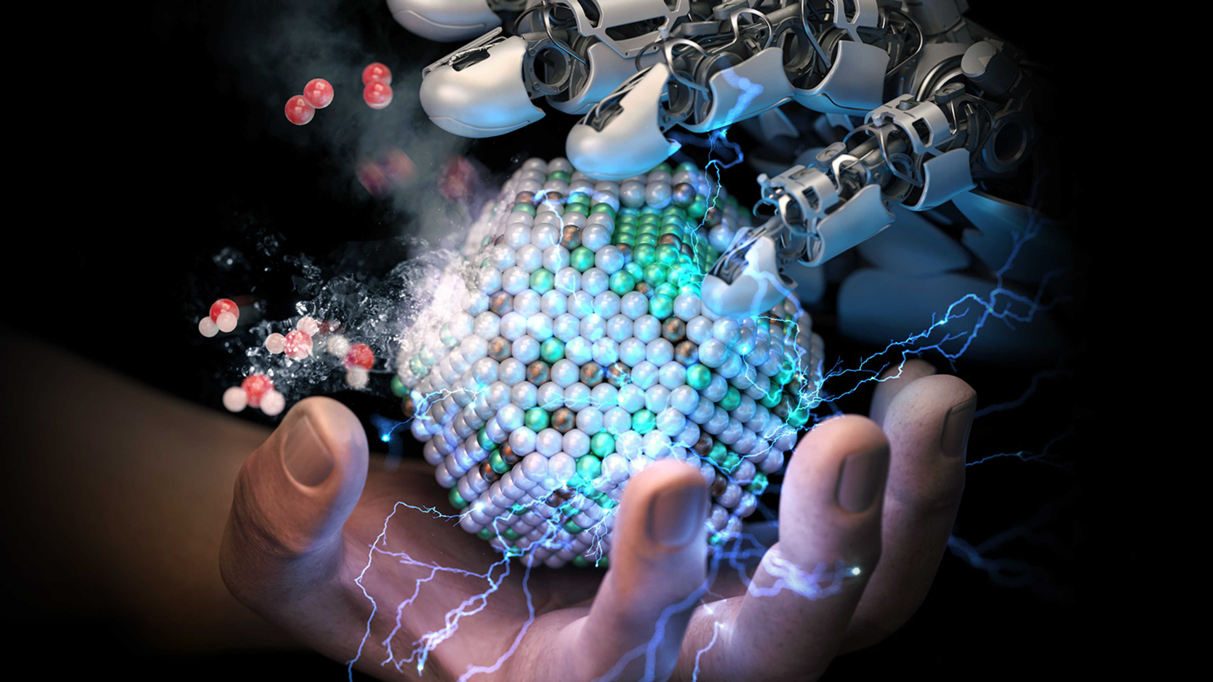 인공지능을 활용한 소재 개발 이미지