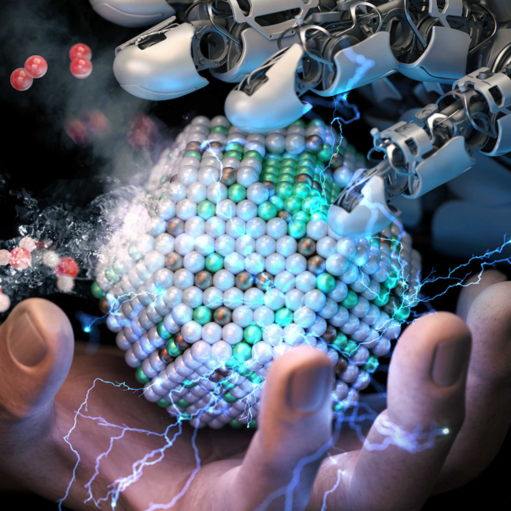 인공지능을 활용한 소재 개발 이미지