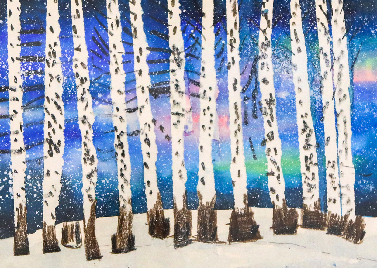 박소영 작가와 그의 작품 자작나무 숲의 평온