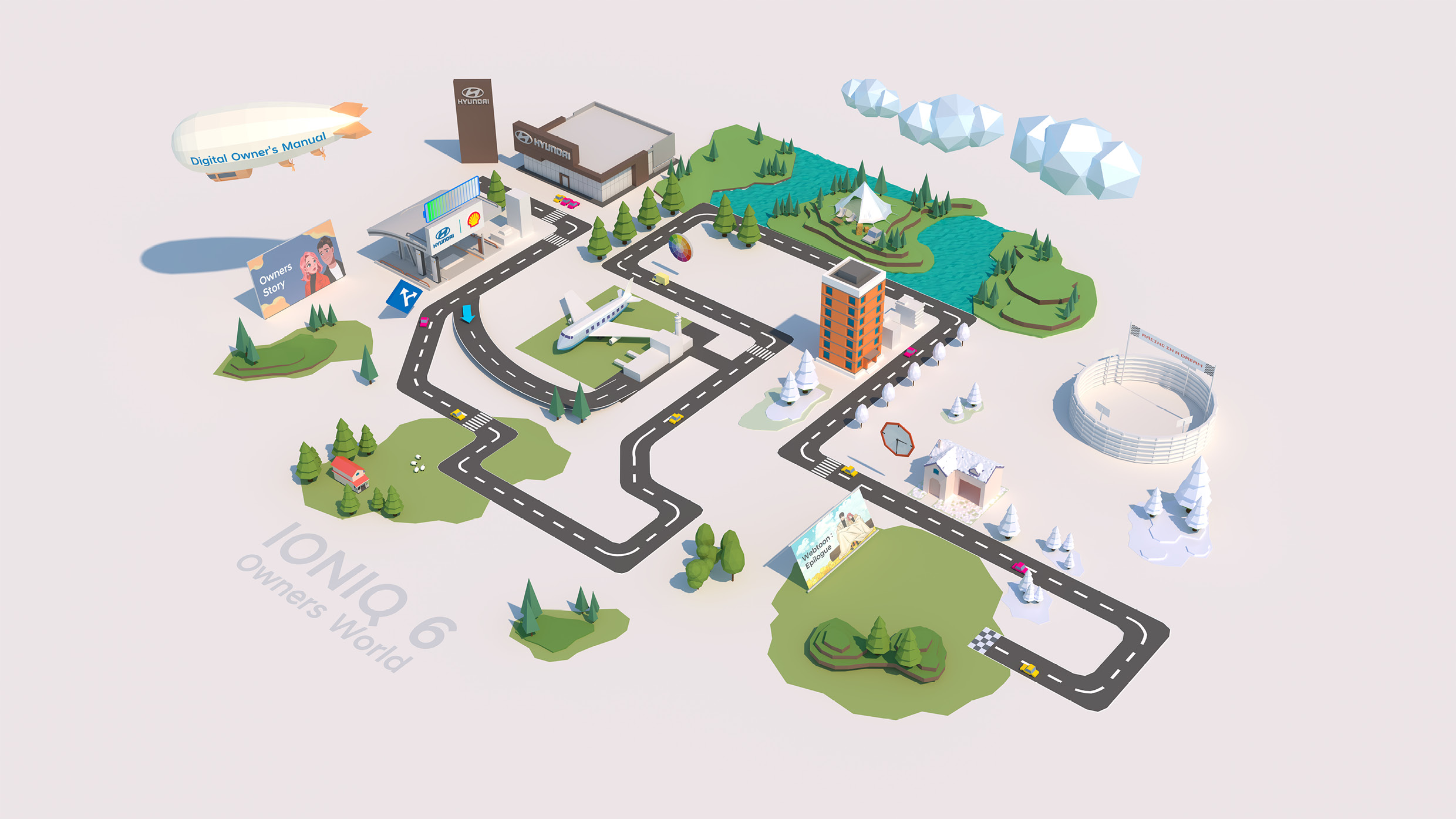 아이오닉 6 마케팅 영상의 배경