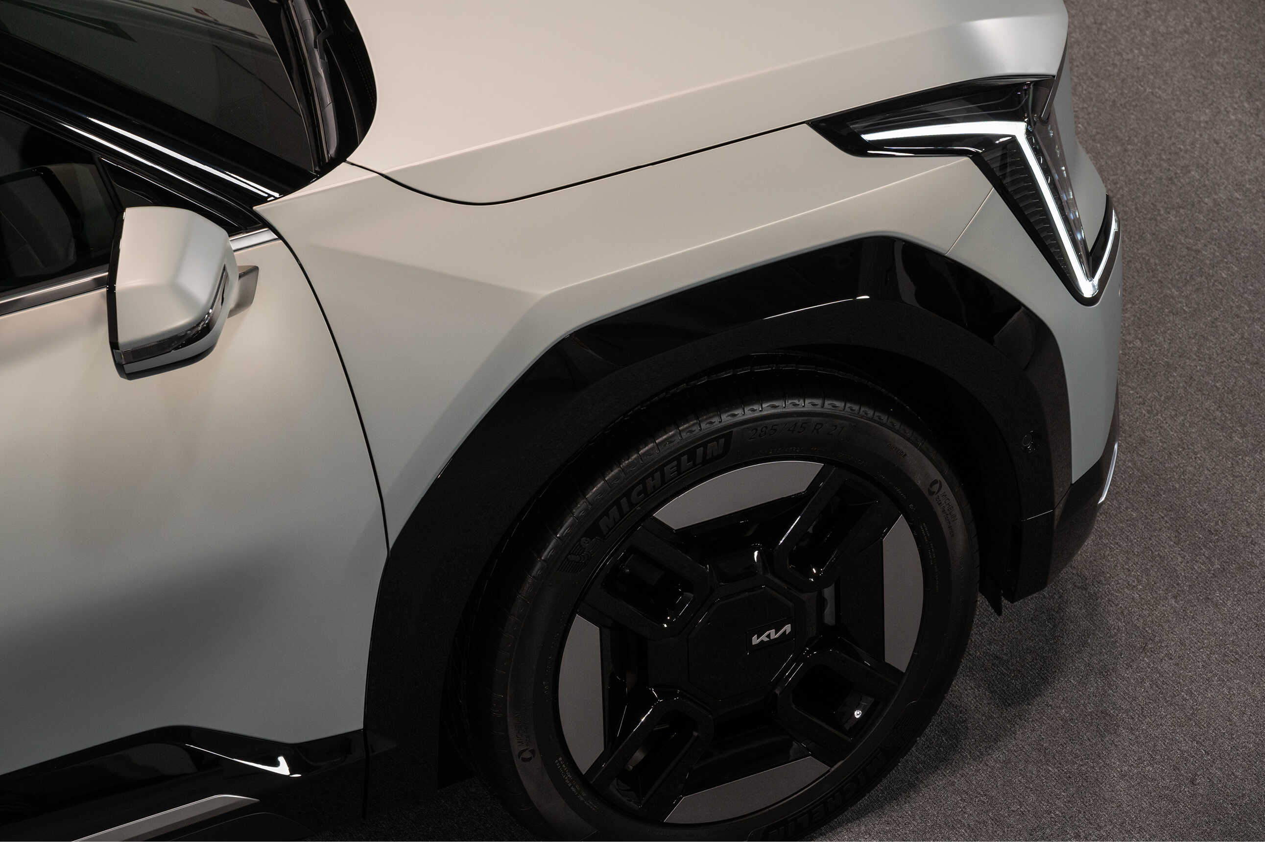 Kia EV9's wheels