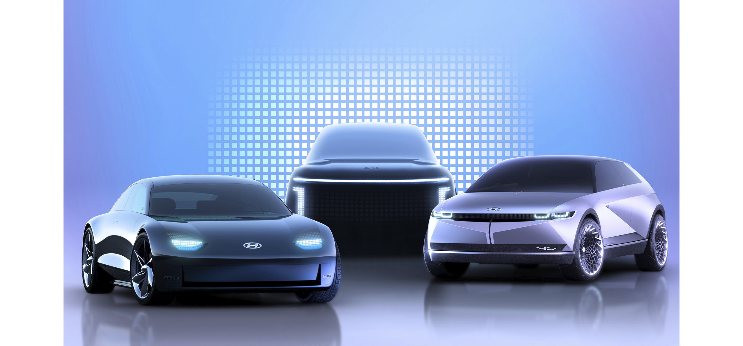 E-GMP 기반의 전용 전기차 콘셉트카들