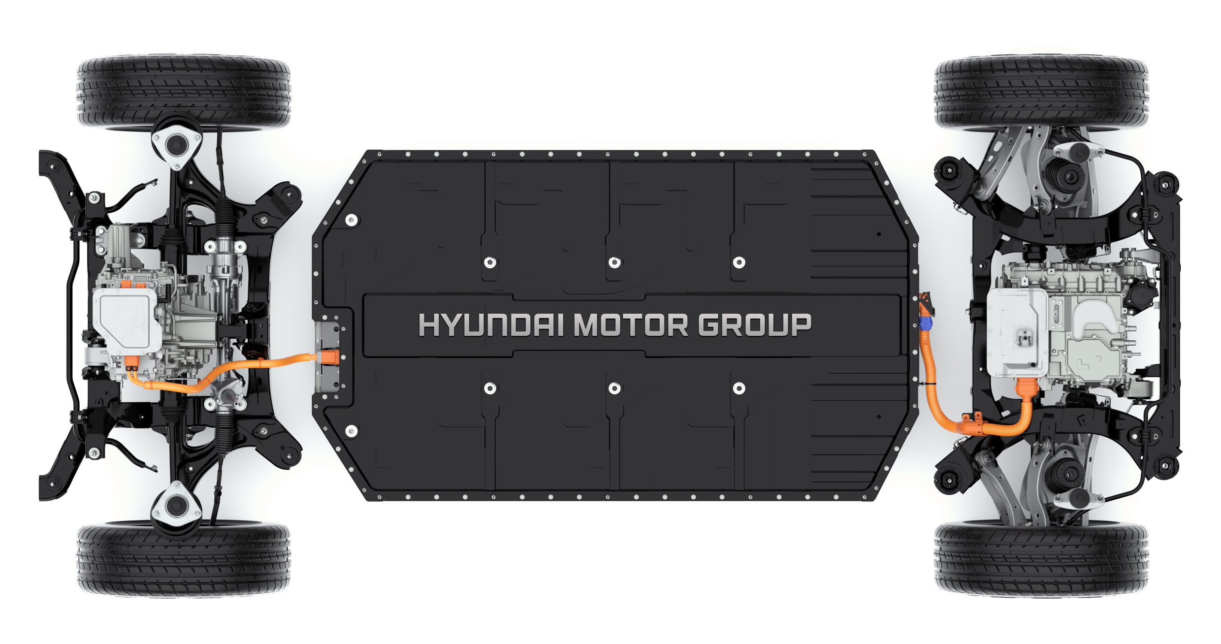 What E-GMP looks like from the top down