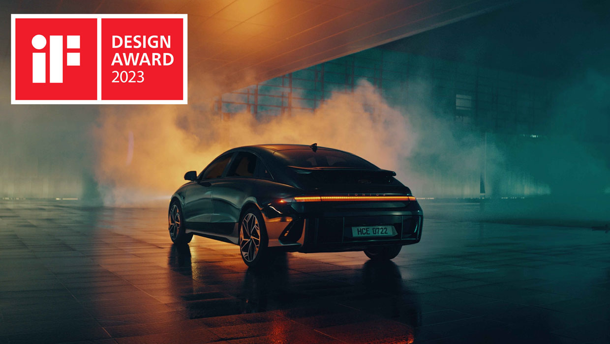2023 iF 디자인 어워드 본상 수상작 ‘아이오닉 6 월드 프리미어 영상’