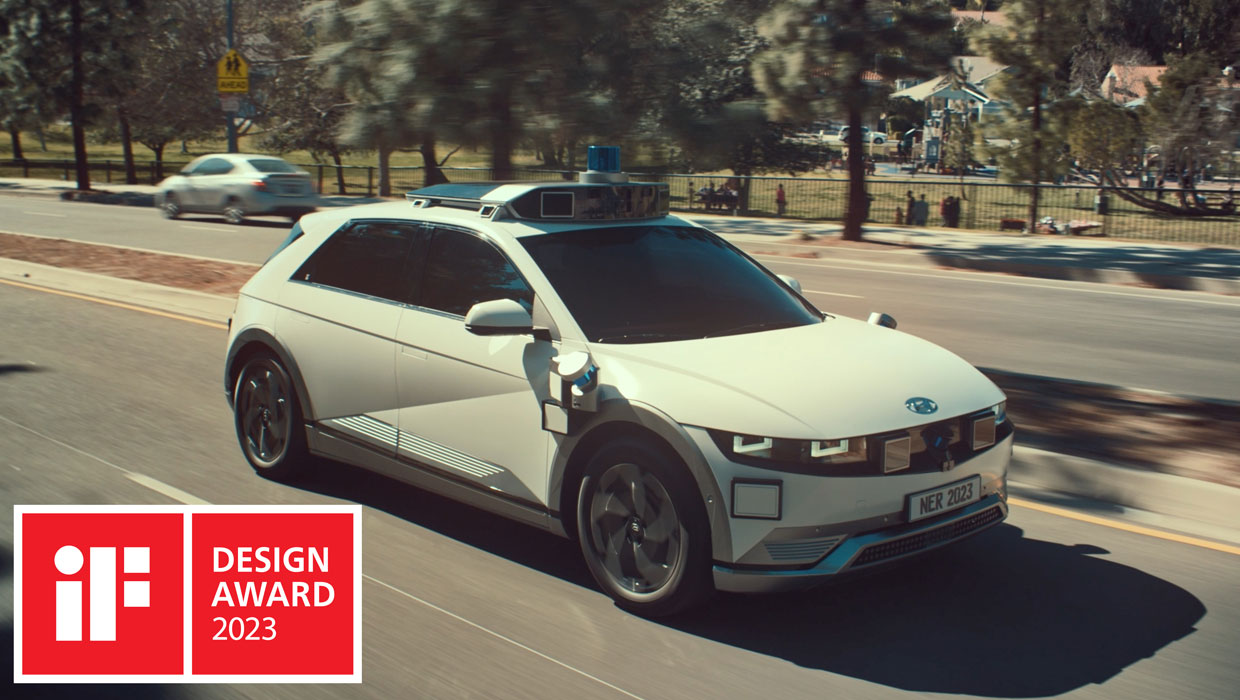 (사진6) 2023 iF 디자인 어워드 본상 수상작 ‘아이오닉 5 로보택시 캠페인’