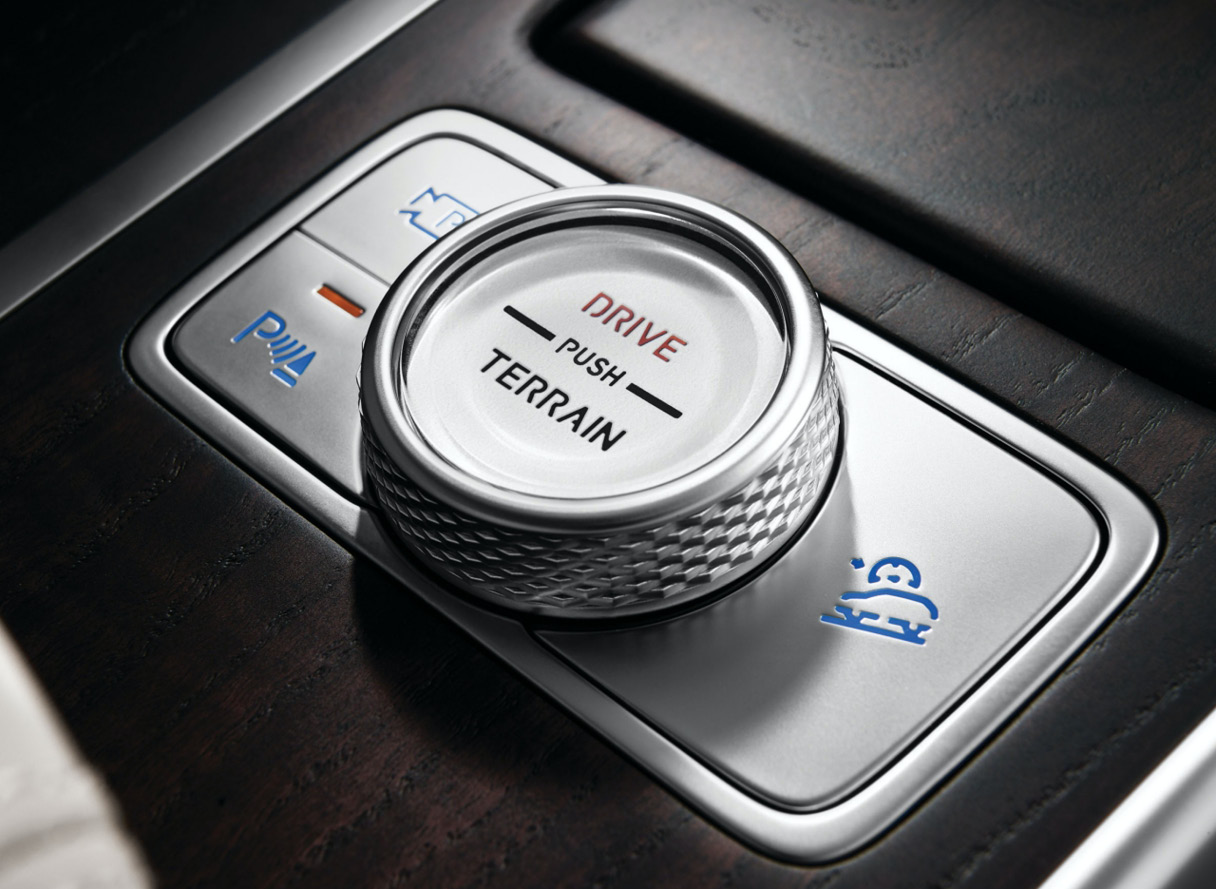 Gv80의 터레인 모드 셀렉터