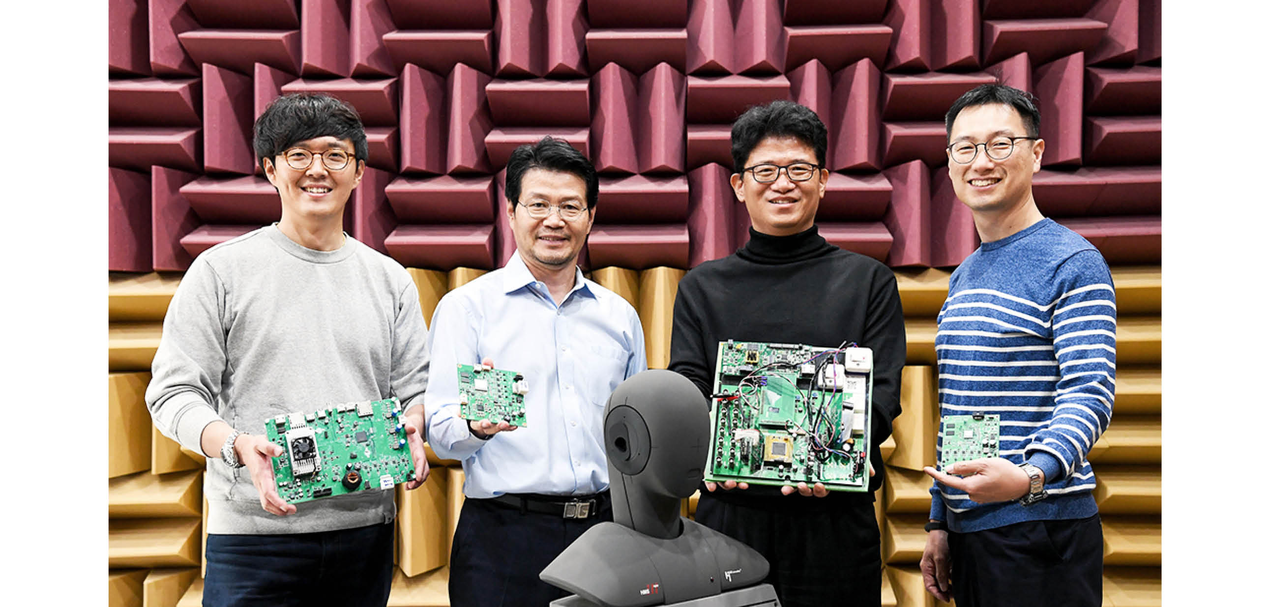 현대차그룹 NVH 리서치랩 연구원들