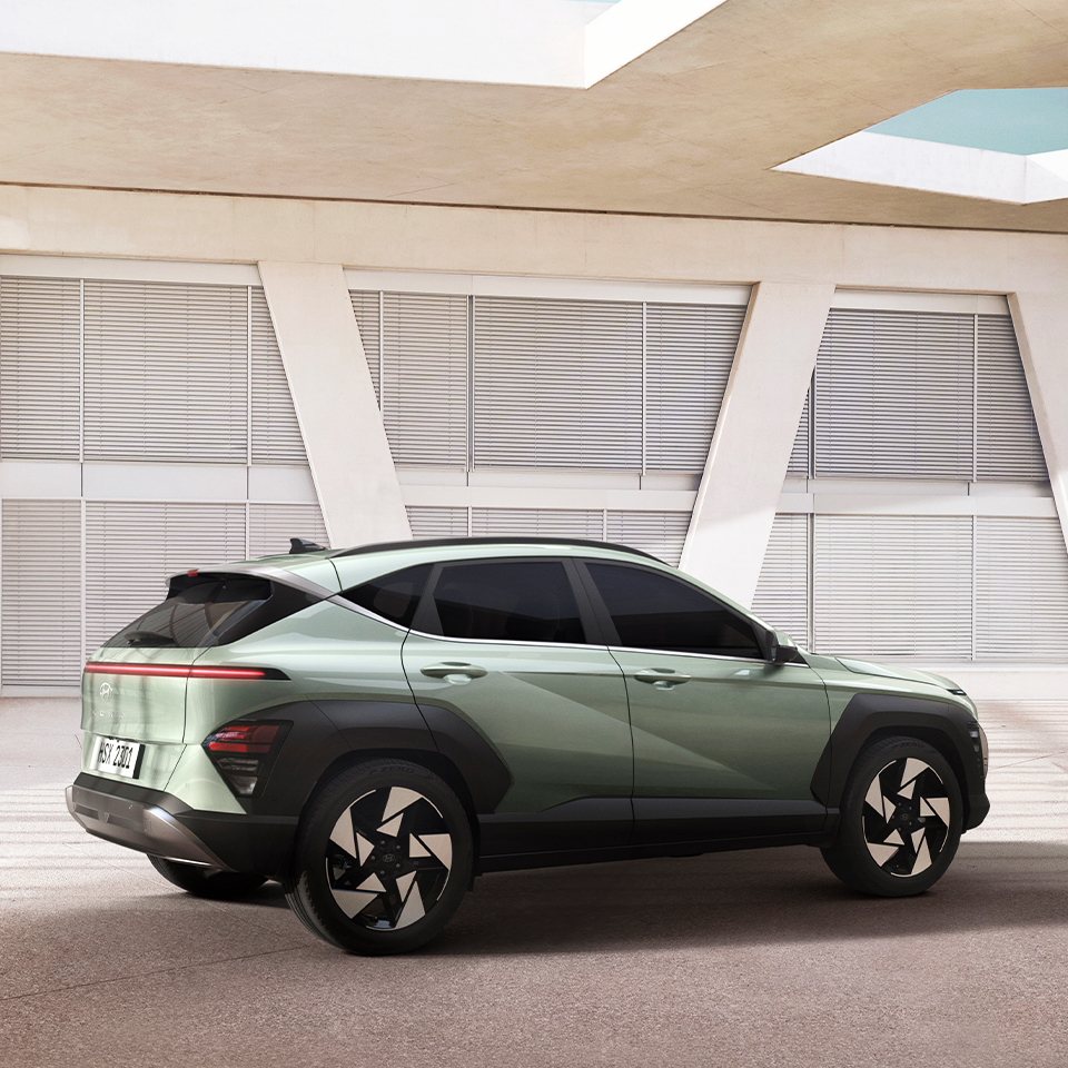 코나 후측면 모습