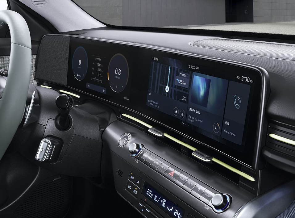 차세대 인포테인먼트 시스템의 모습