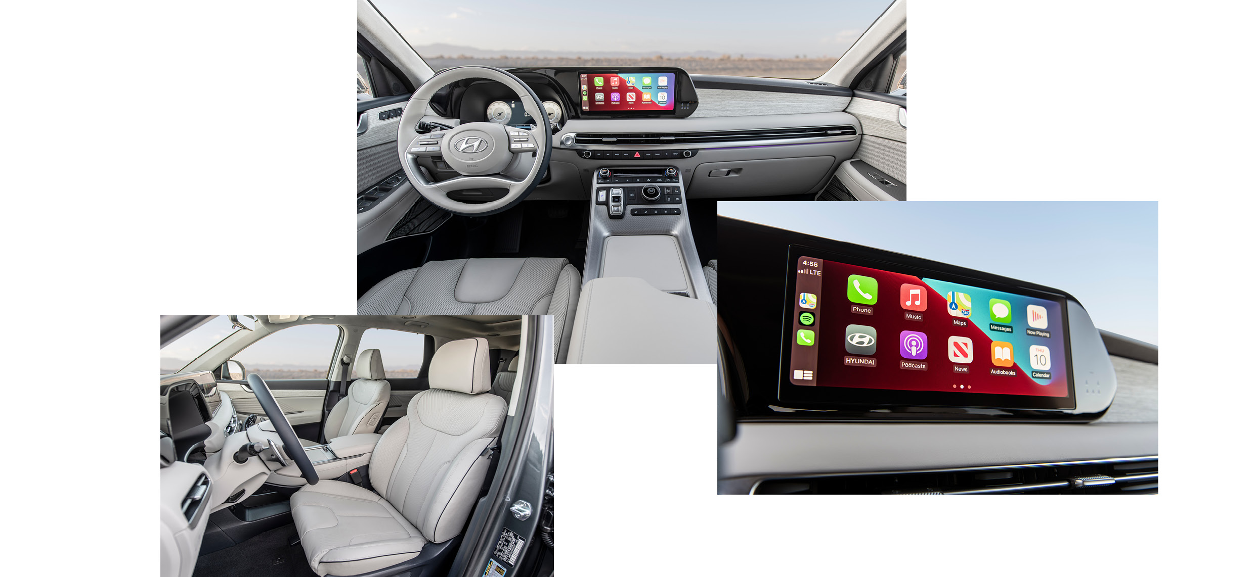 팰리세이드의 인테리어