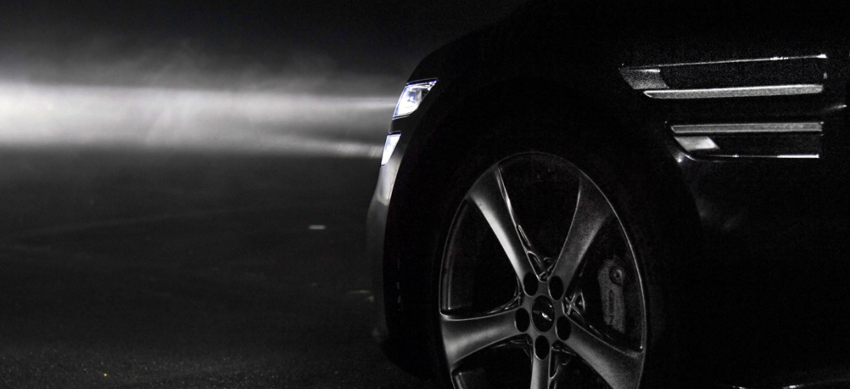 The headlight system of the G80