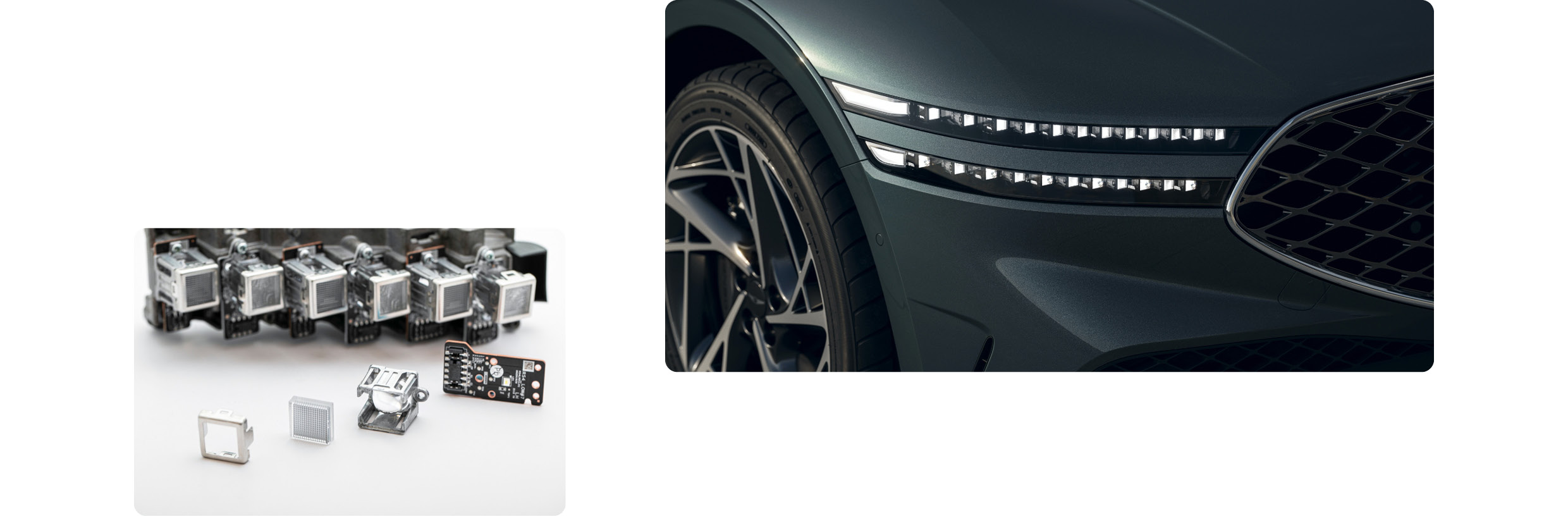 The headlamp system of the G90