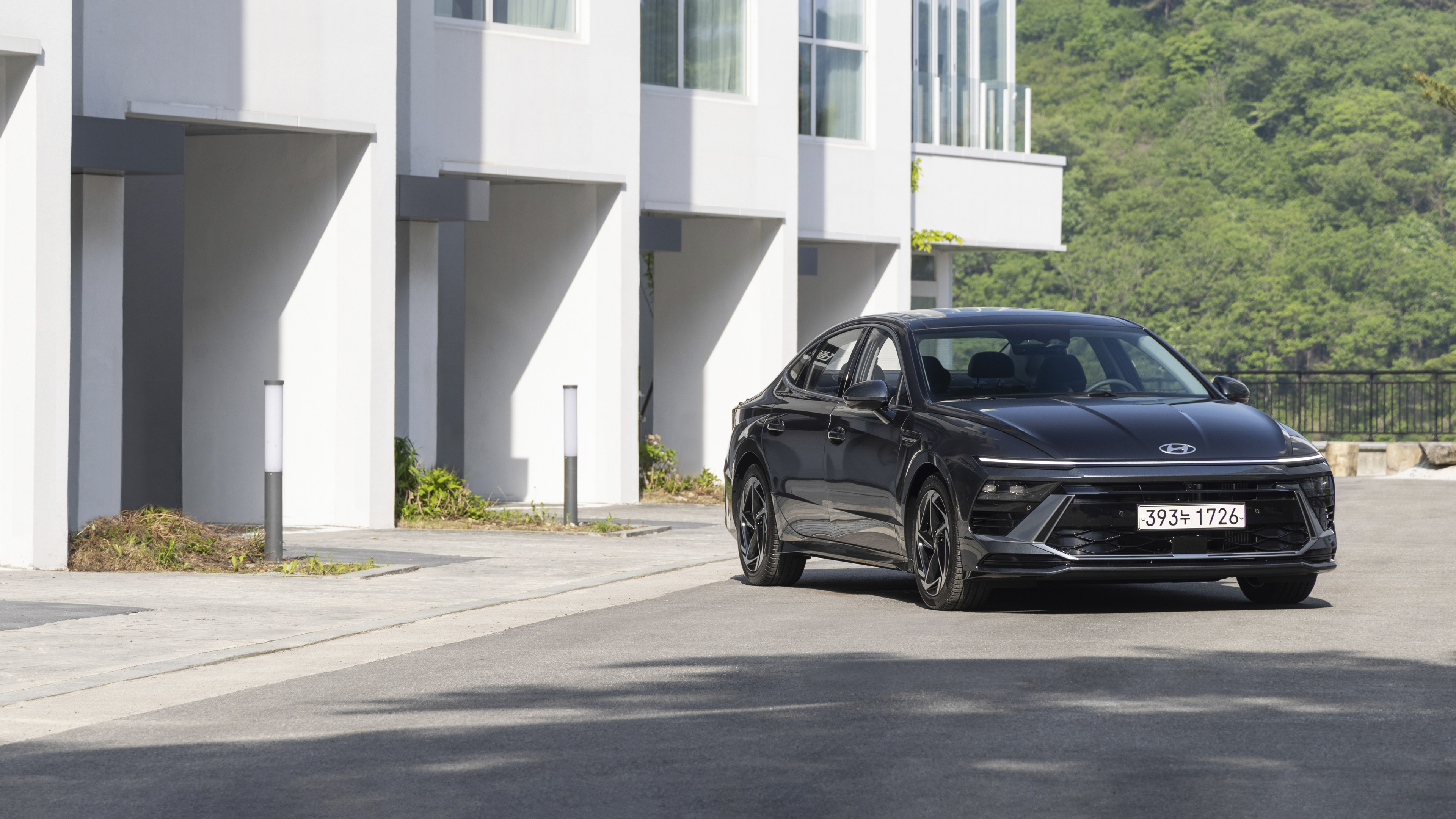 현대자동차 쏘나타 디 엣지의 모습