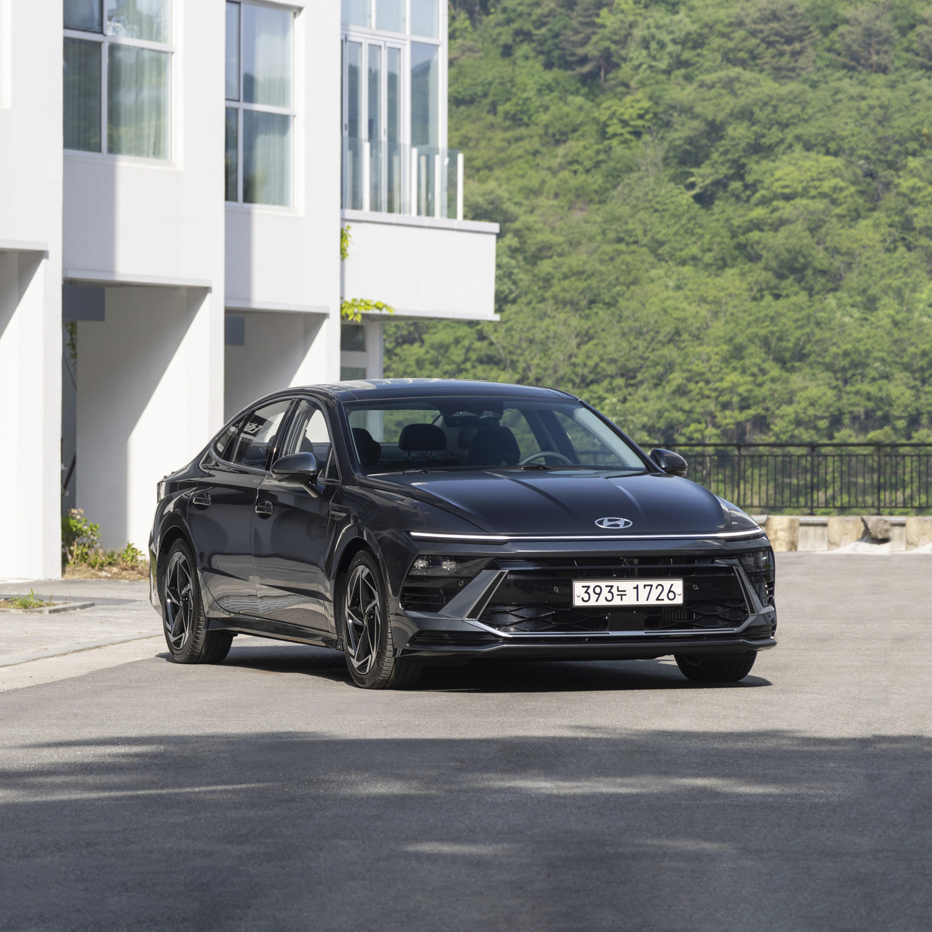 현대자동차 쏘나타 디 엣지의 모습