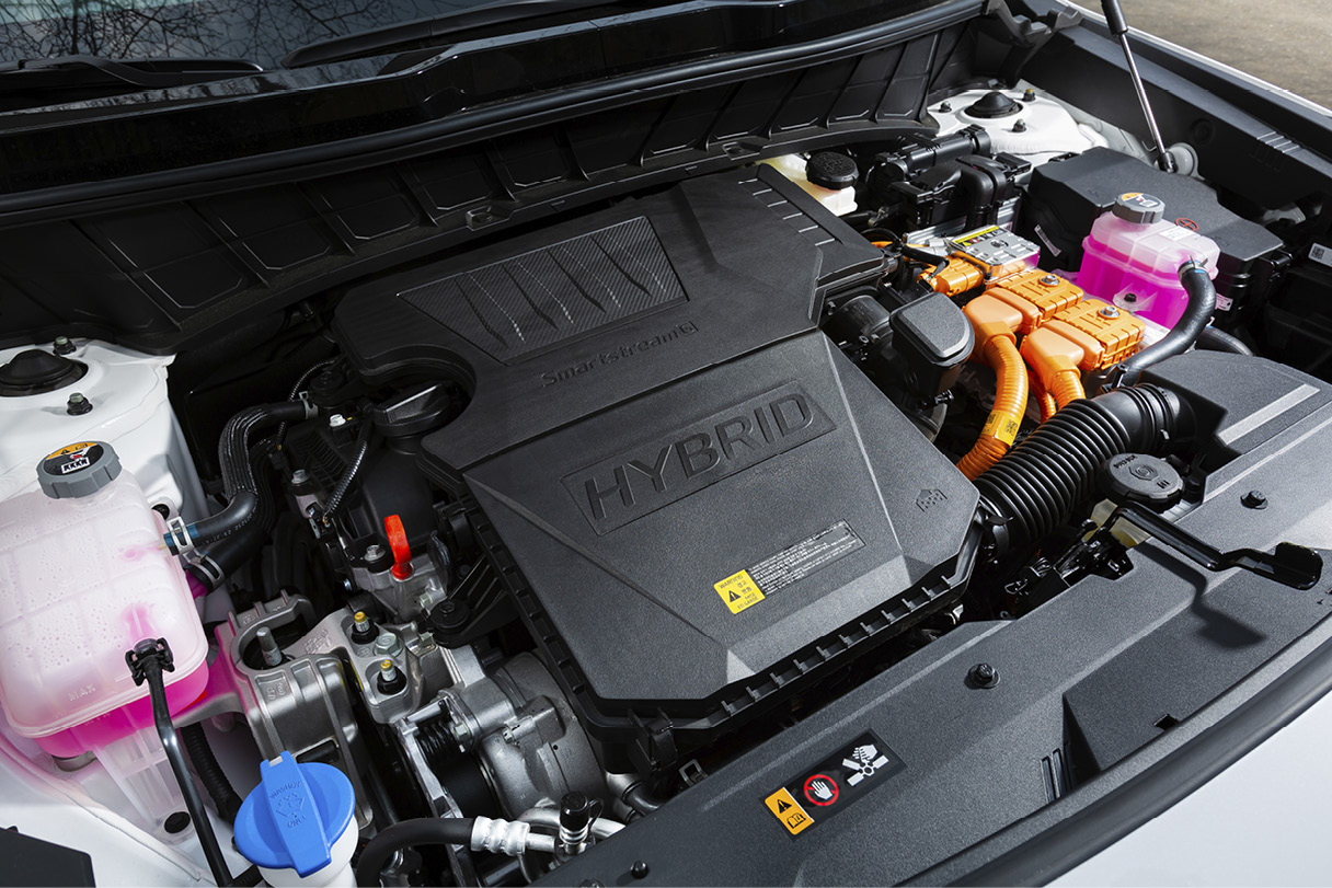 Niro Hybrid Engine Room