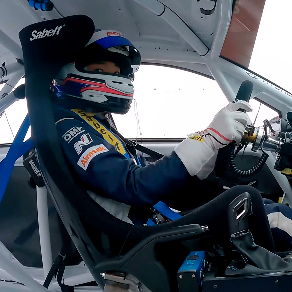 A junior driver