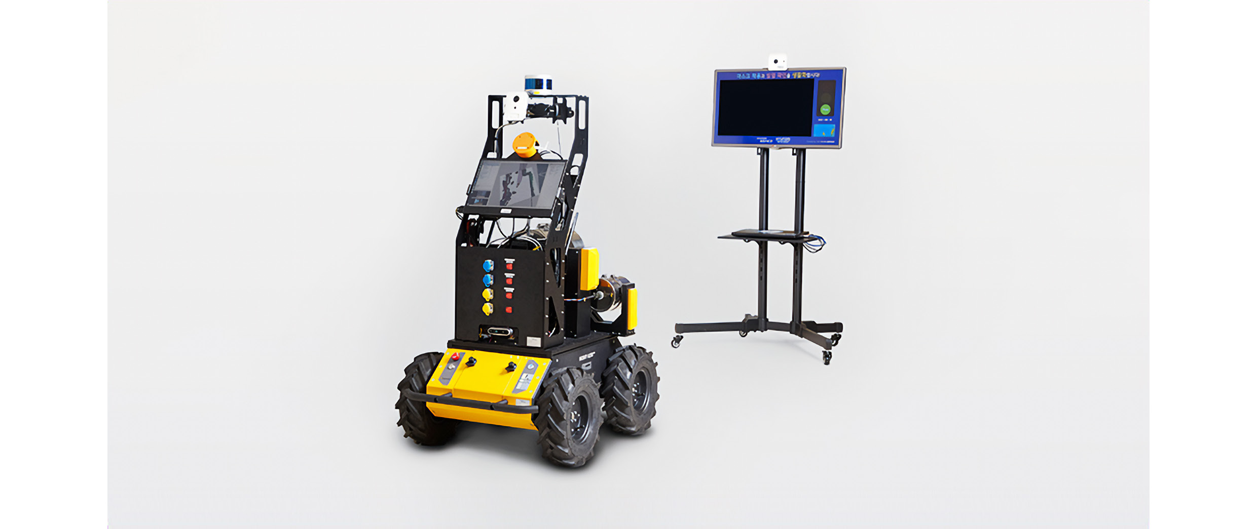 현대케피코의 AI 소방 로봇