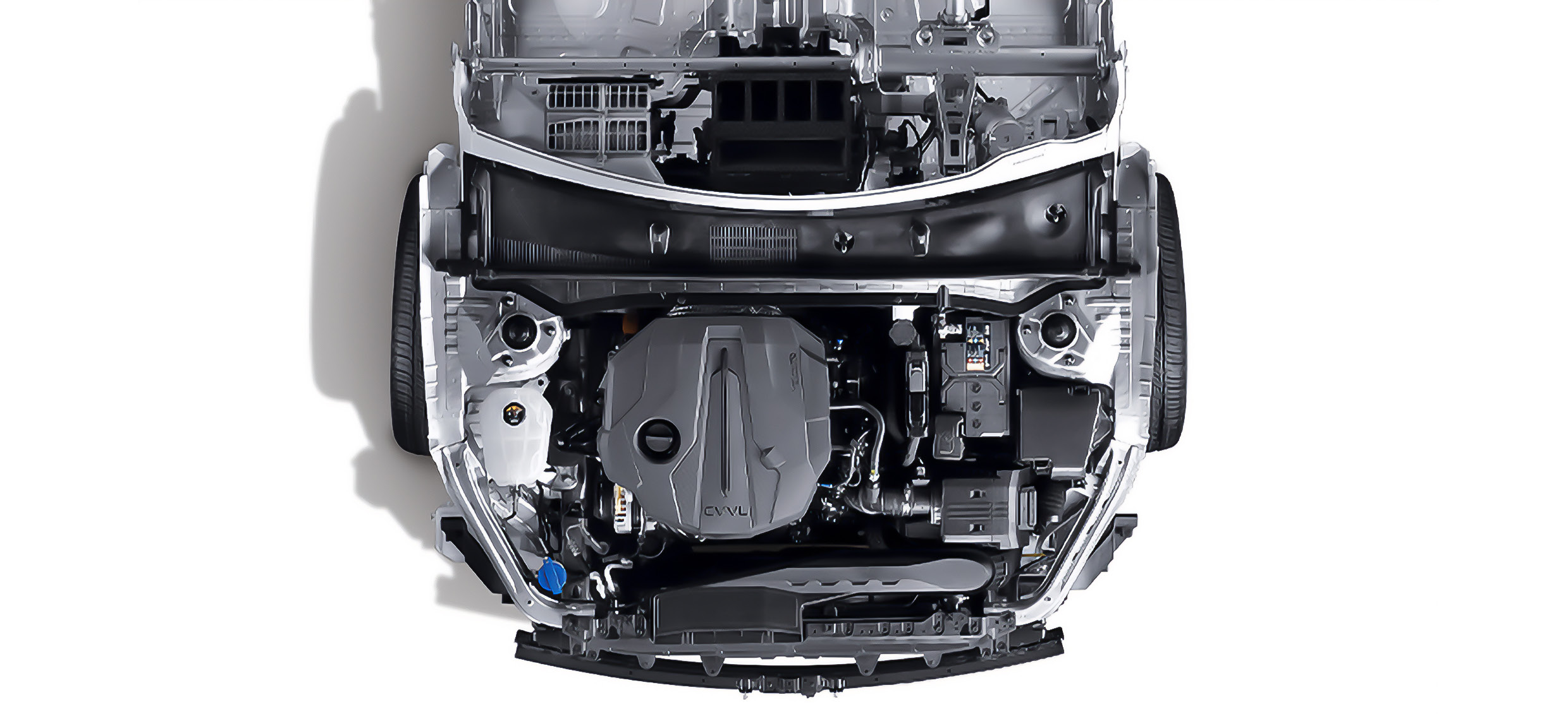 Engine Room of Hyundai Motor Group's 3rd Generation Platform