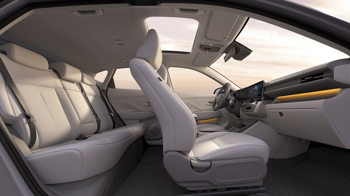 Interior view of Kona