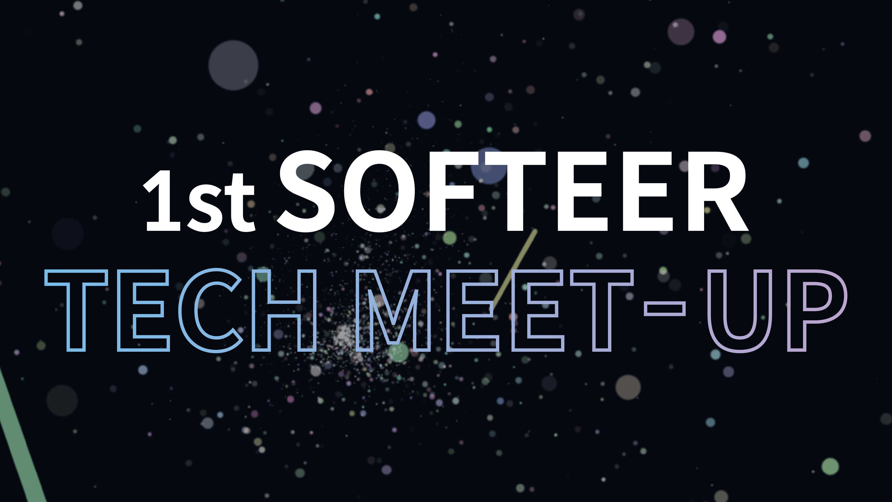 소프티어 테크밋업 메인 포스터