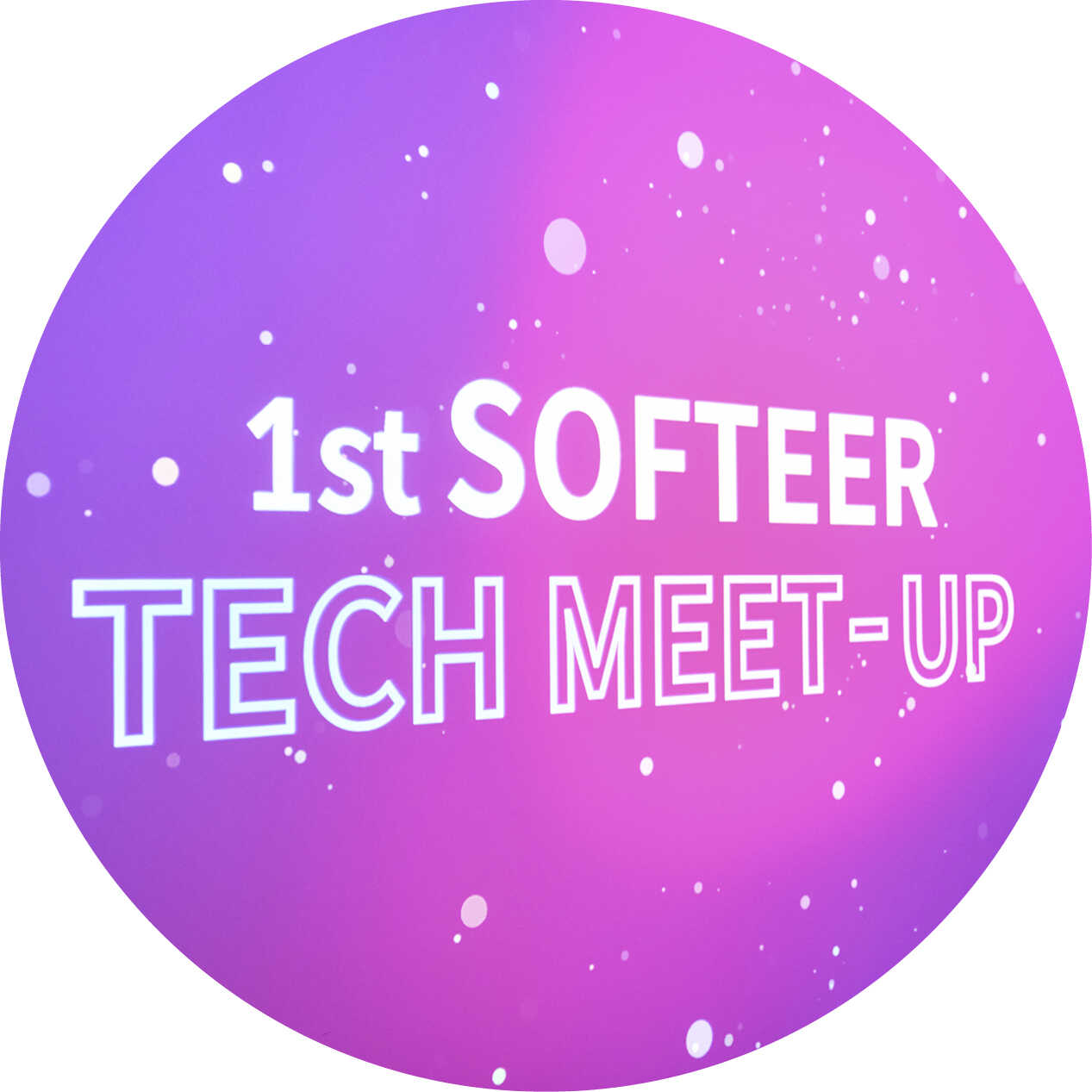 소프티어 테크밋업 표제