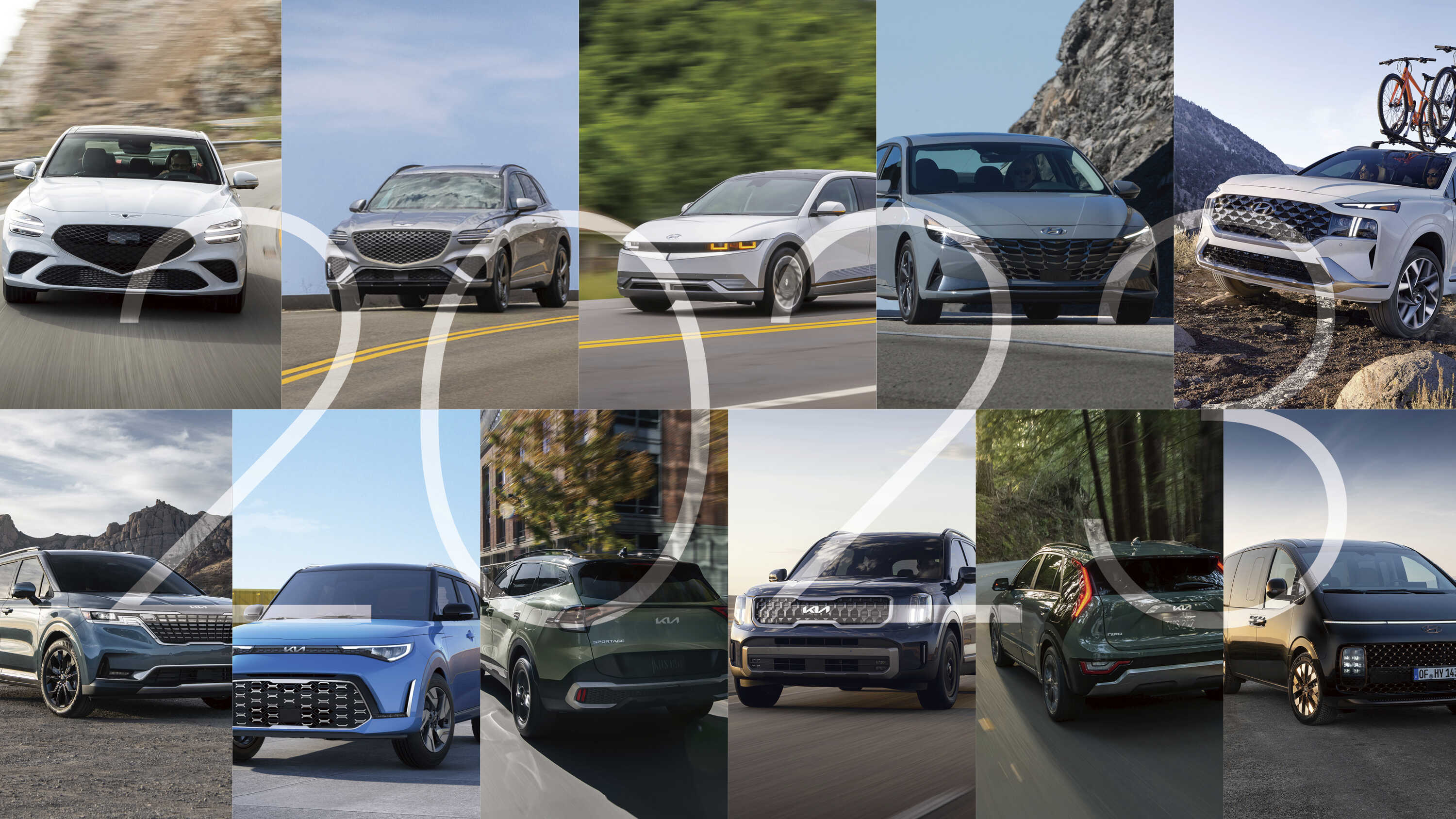 현대차그룹 차량 사진 모음