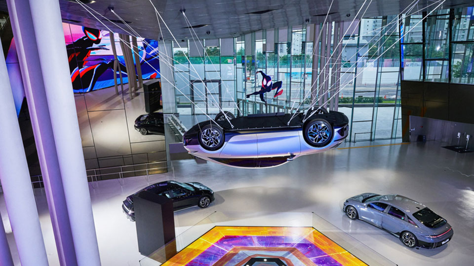 현대자동차, 〈스파이더맨: 어크로스 더 유니버스〉에서 미래 모빌리티 비전 선보인다-main